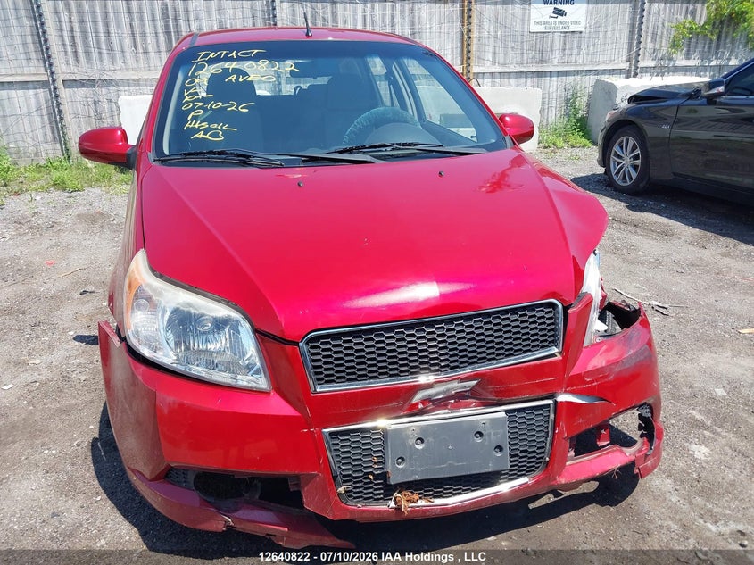 2009 Chevrolet Aveo Ls VIN: KL1TV65EX9B401375 Lot: 12640822