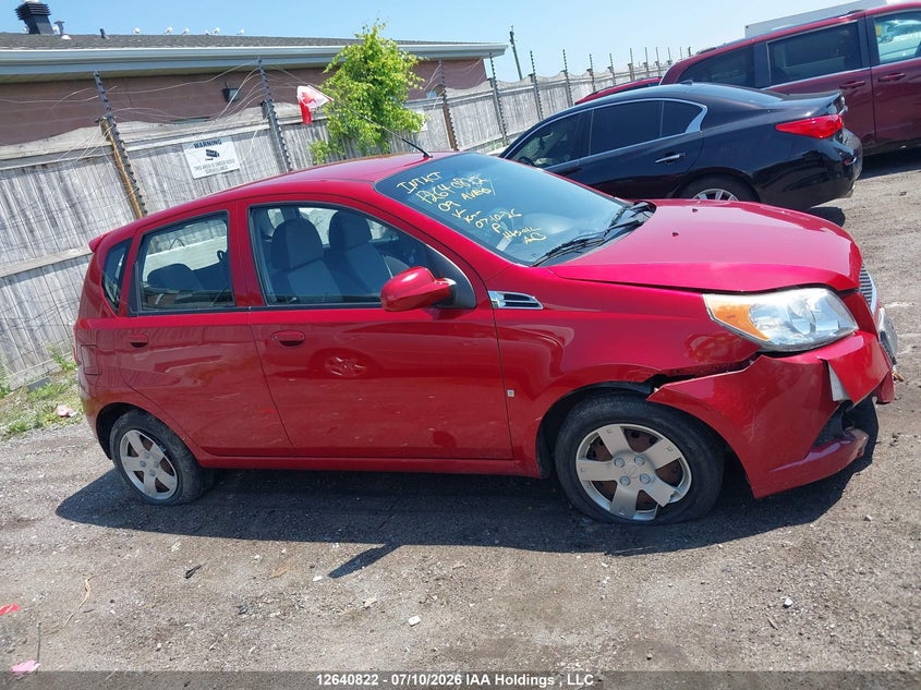 2009 Chevrolet Aveo Ls VIN: KL1TV65EX9B401375 Lot: 12640822