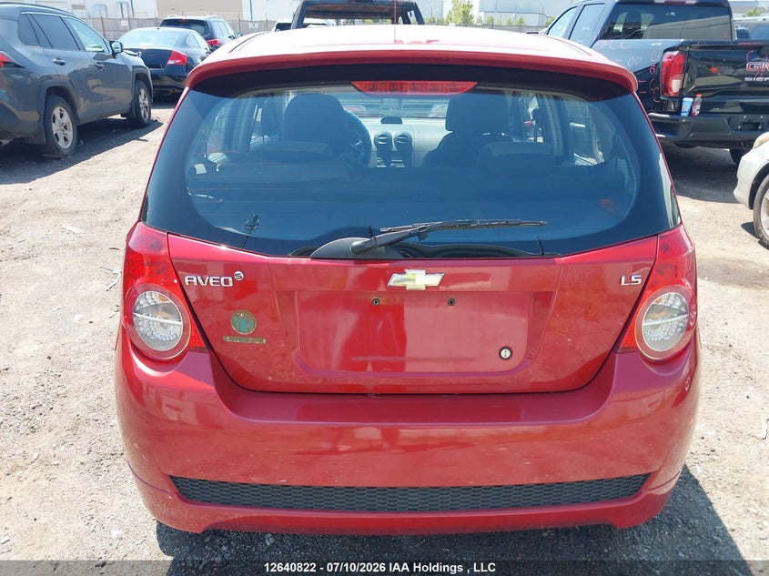 2009 Chevrolet Aveo Ls VIN: KL1TV65EX9B401375 Lot: 12640822