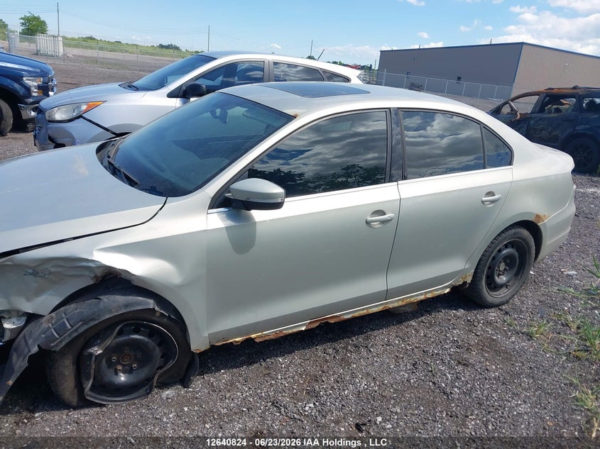 2012 VOLKSWAGEN JETTA SEDAN 2.0L I4 FI 16V NF4