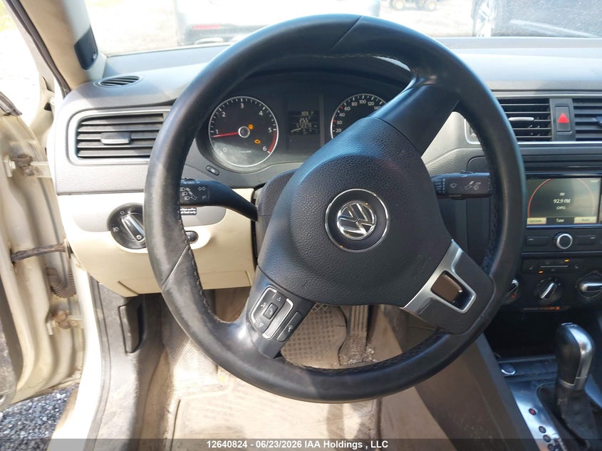 2012 VOLKSWAGEN JETTA SEDAN 2.0L I4 FI 16V NF4