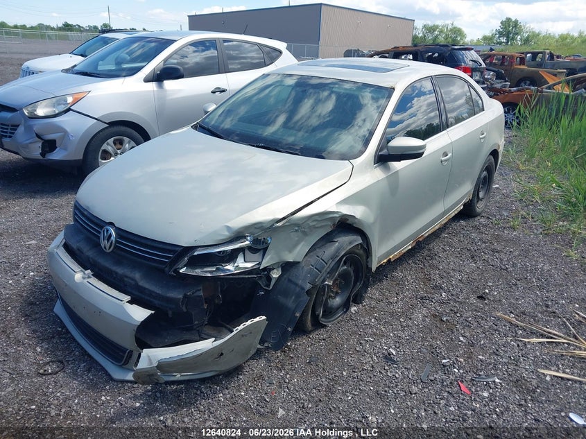 2012 VOLKSWAGEN JETTA SEDAN 2.0L I4 FI 16V NF4