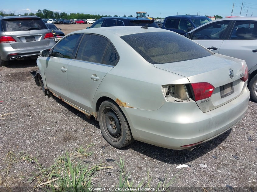 2012 VOLKSWAGEN JETTA SEDAN 2.0L I4 FI 16V NF4
