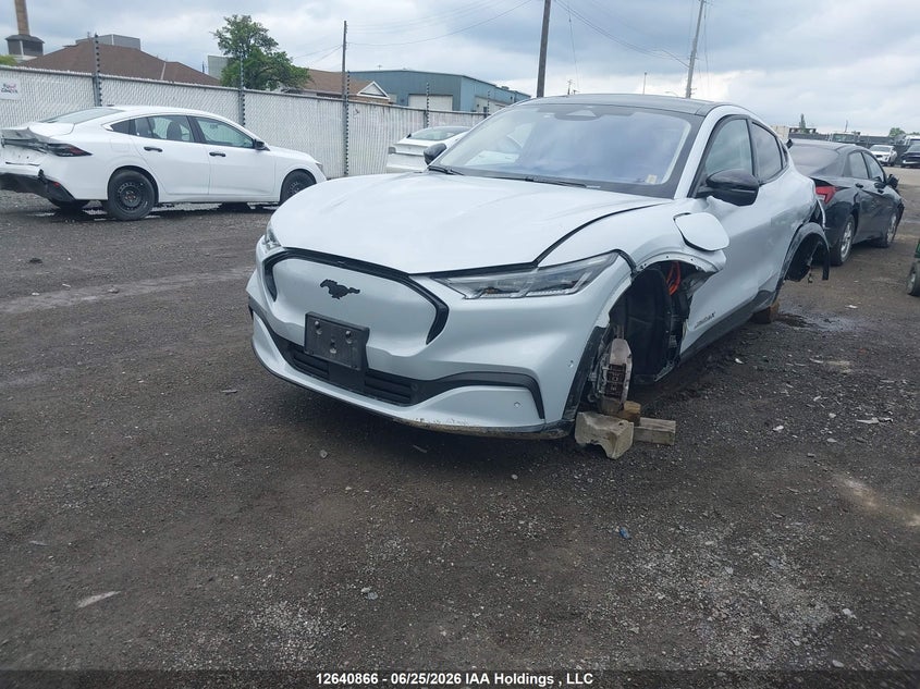 2023 Ford Mustang Mach-E, Left Side, IAAI, VIN 3FMTK3SU5PMA59623 — photo 2