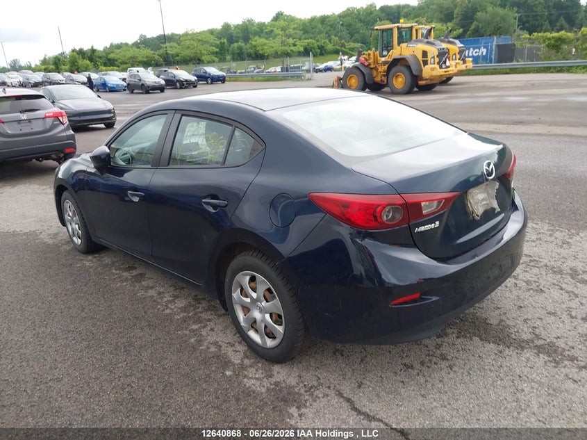 Vin: jm1bm1u75g1279900, lot: 3041769, mazda mazda3 g/gx 20163