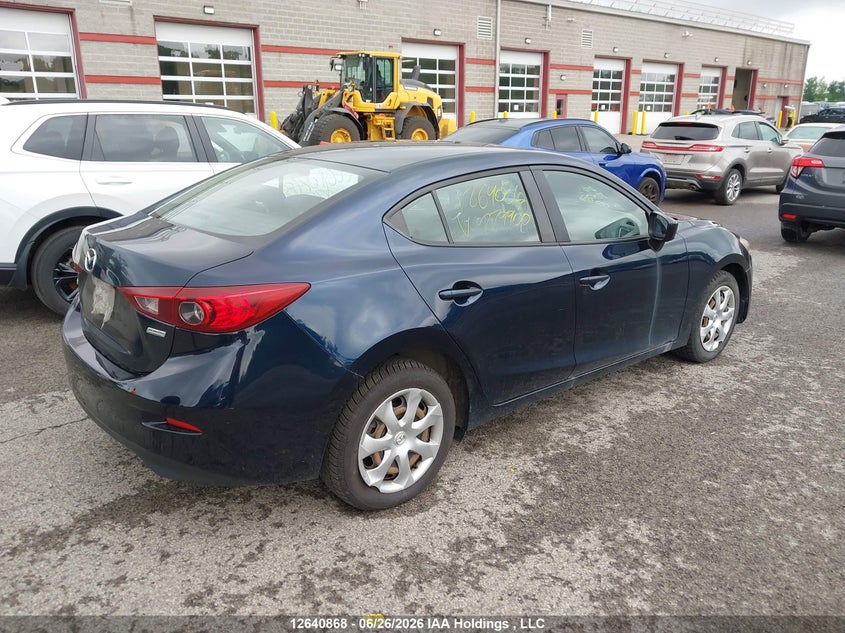 Vin: jm1bm1u75g1279900, lot: 3041769, mazda mazda3 g/gx 20164