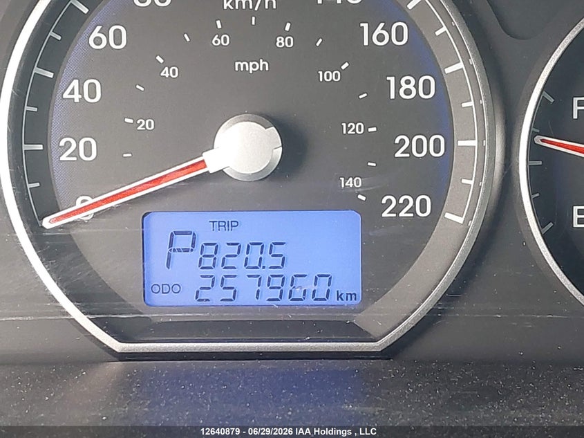 2010 HYUNDAI SANTA FE SPORT UTILITY VEHICLE 3.5L V-6 DOHC, VVT, 276HP