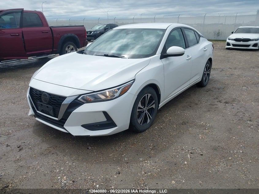 2022 Nissan Sentra Sv, Repossession, IAAI, VIN 3N1AB8CV1NY290091 — photo 2