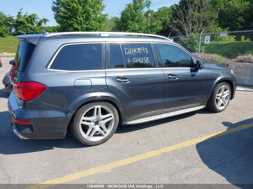 2013 Mercedes-Benz Gl 450 4Matic VIN: 4JGDF7CE5DA124258 Lot: 12640898