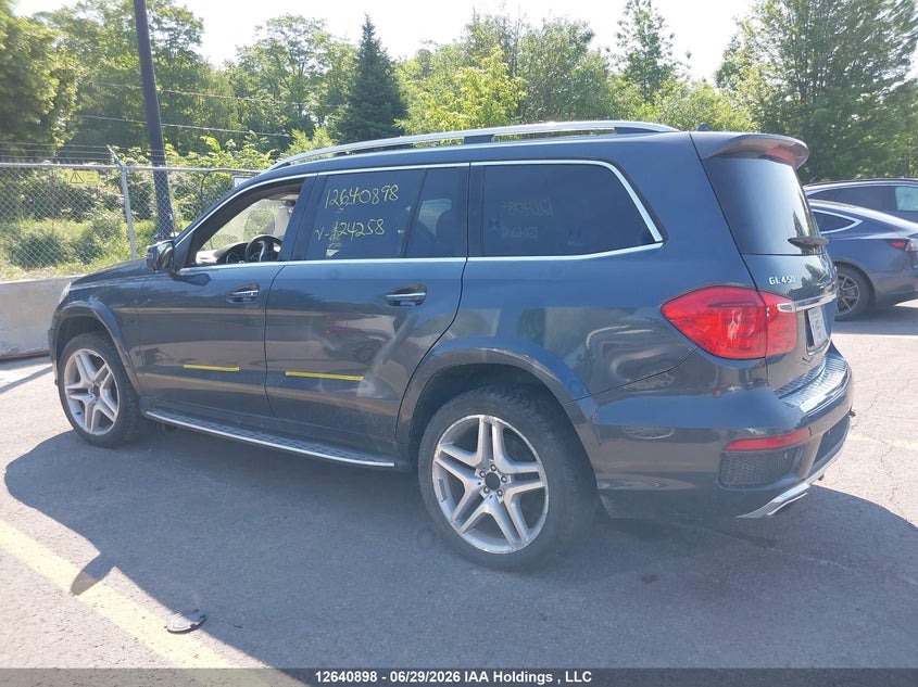 2013 Mercedes-Benz Gl 450 4Matic VIN: 4JGDF7CE5DA124258 Lot: 12640898