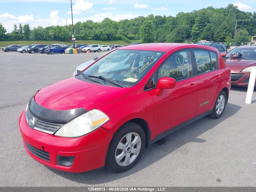 2009 Nissan Versa, Water, IAAI, VIN 3N1BC13E69L393163 — photo 2
