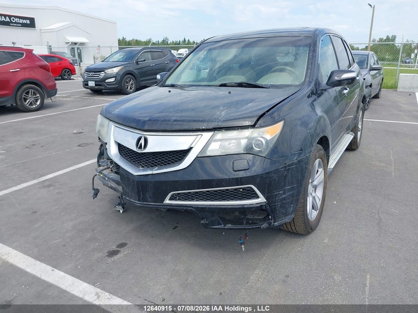 2013 Acura MDX, Front, IAAI, VIN 2HNYD2H63DH002610 — photo 2