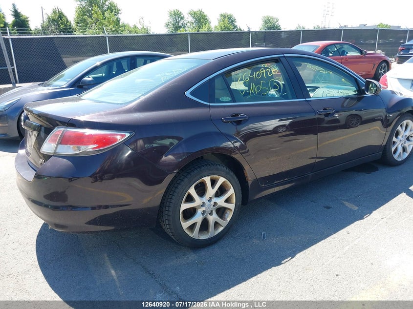 Vin: 1yvhz8ch6a5m05139, lot: 3041821, mazda mazda6 gt 20104