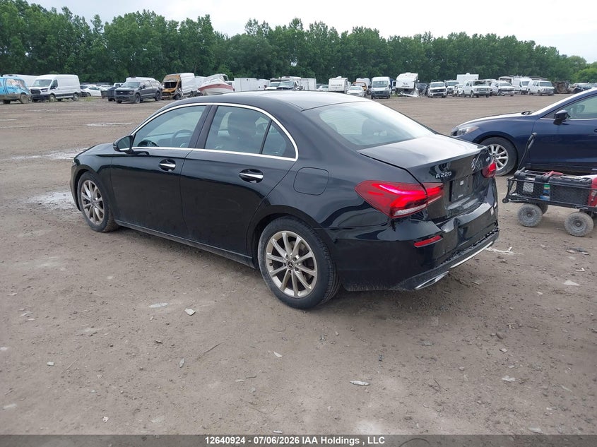Vin: wdd3g4fb5lw041451, lot: 3041825, mercedes-benz a 220 4matic 20203