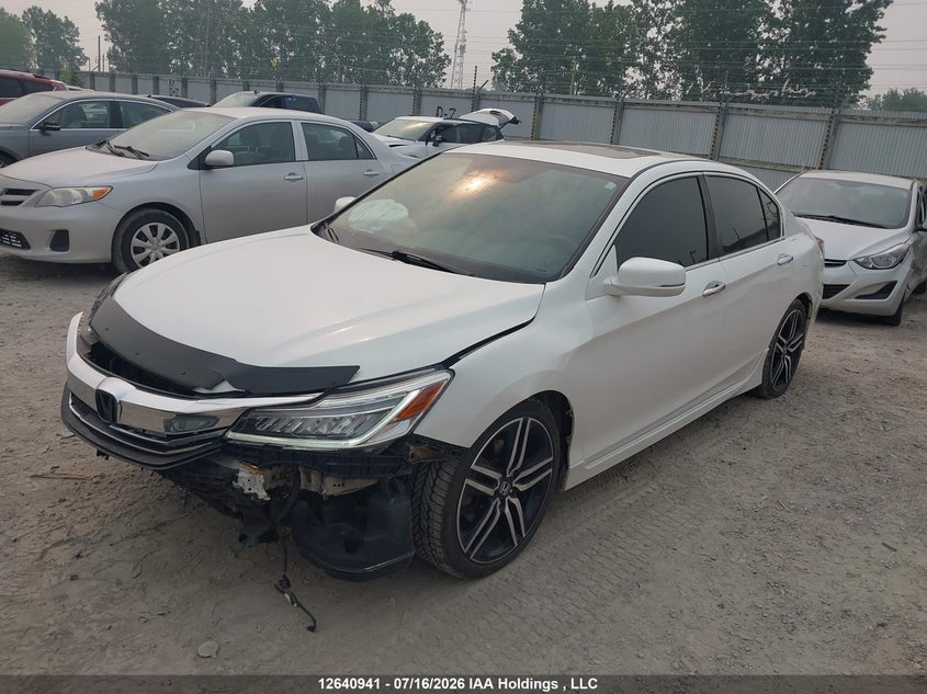 2016 Honda Accord Ex VIN: 1HGCR2F06GA800491 Lot: 12640941
