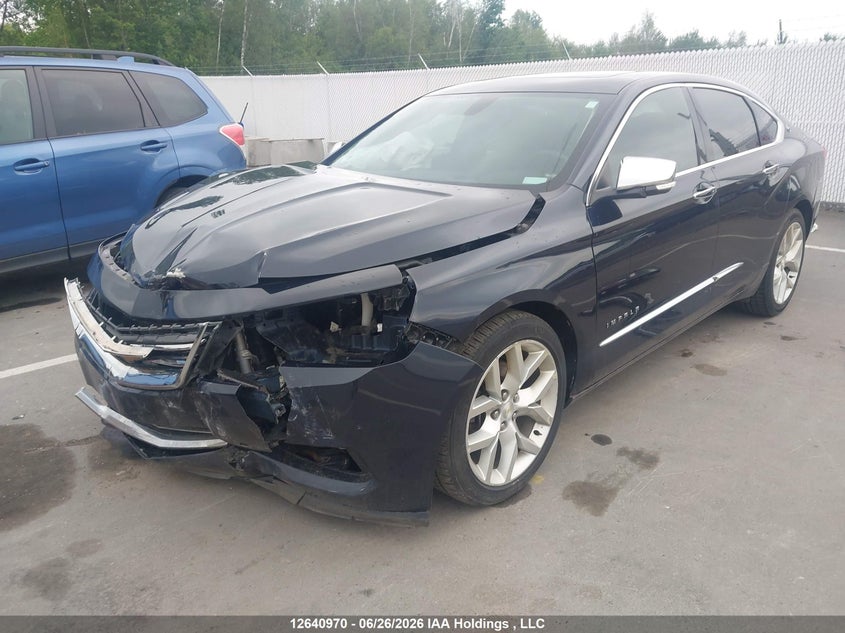 2018 Chevrolet Impala, Front, IAAI, VIN 2G1125S36J9163948 — photo 2
