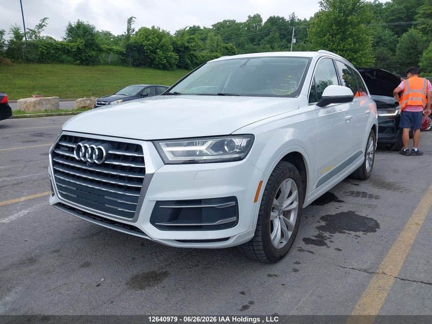 Vin: wa1laaf76jd010816, lot: 3041880, audi q7 20182