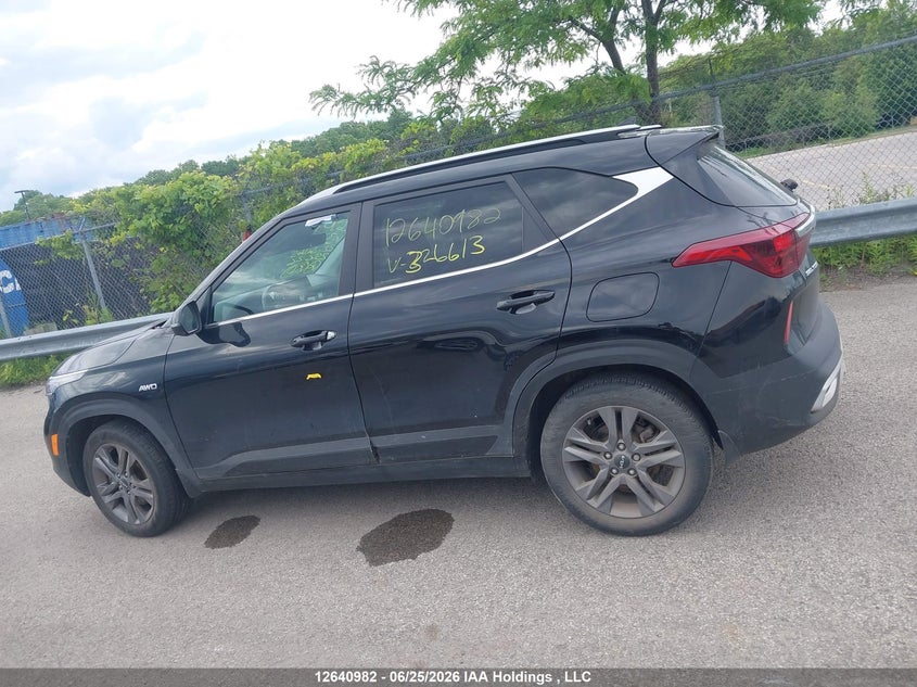 2022 Kia Seltos VIN: KNDEUCAA4N7326613 Lot: 12640982