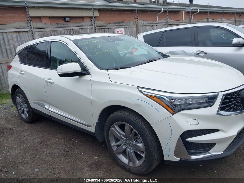 2019 Acura Rdx Platinum Elite VIN: 5J8TC2H96KL800792 Lot: 12640994