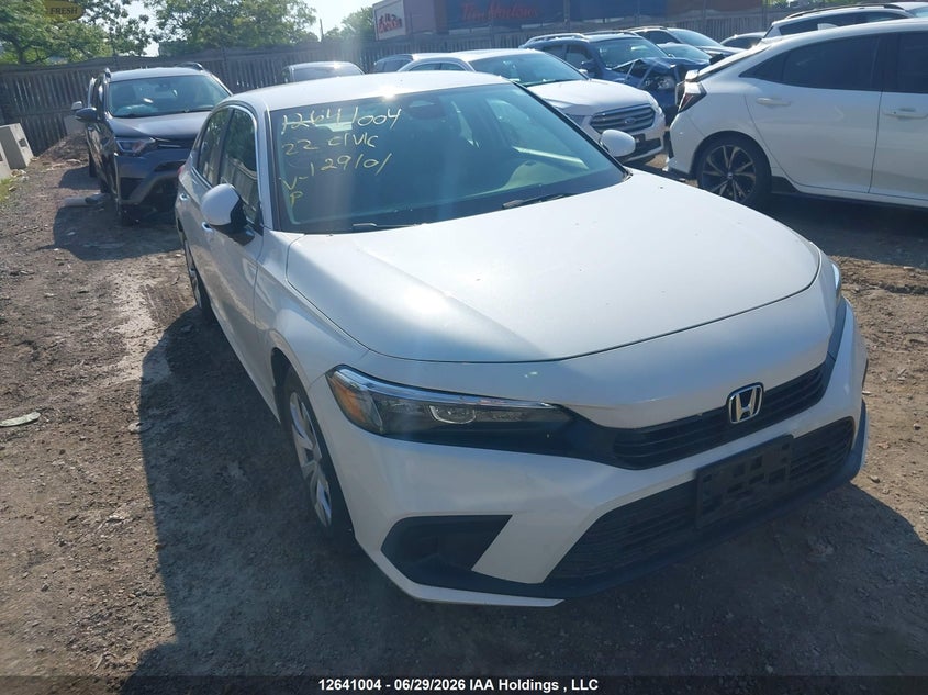 Vin: 2hgfe2f27nh129101, lot: 3041905, honda civic 2022 img_1