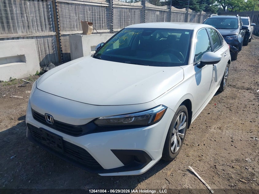 Vin: 2hgfe2f27nh129101, lot: 3041905, honda civic 20222