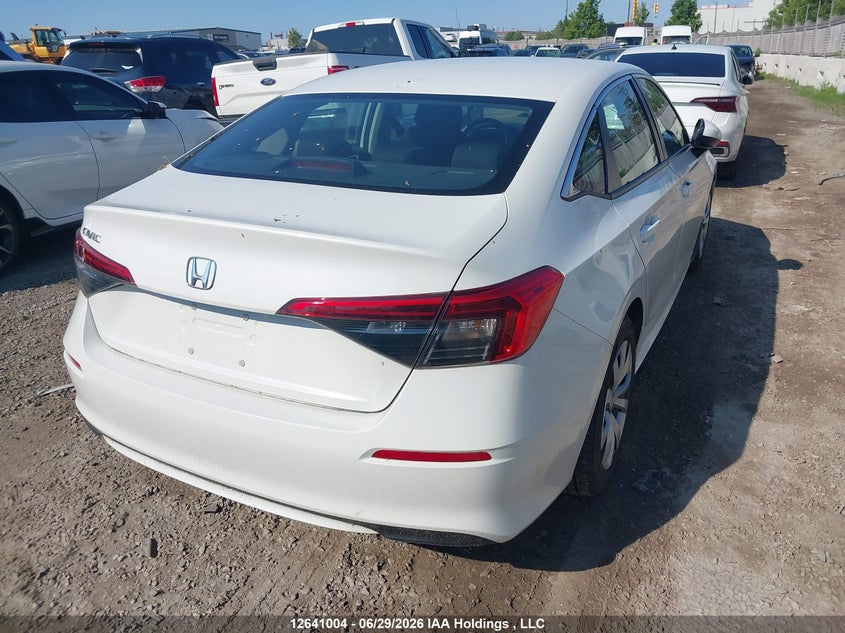 Vin: 2hgfe2f27nh129101, lot: 3041905, honda civic 20224
