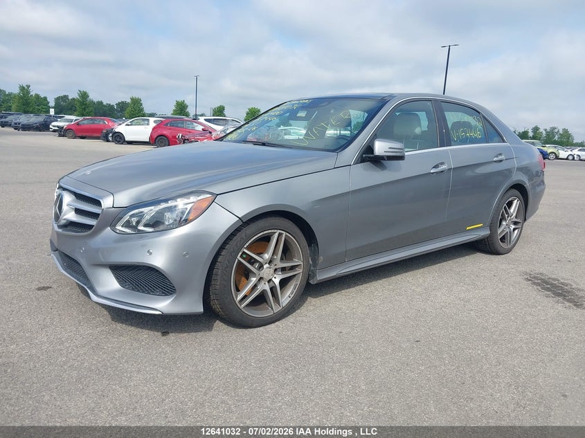 2015 Mercedes-Benz E-klasse, Water, IAAI, VIN WDDHF6HB4FB157446 — photo 2