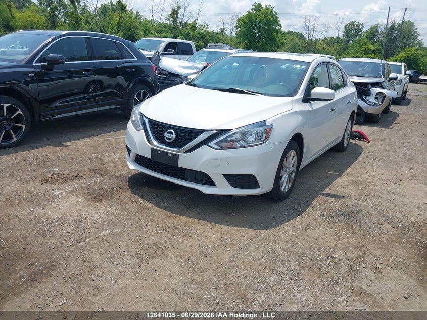 2018 Nissan Sentra, Удар ззаду, IAAI, VIN 3N1AB7AP0JY303891 — фото 2