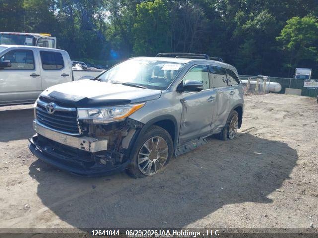 Vin: 5tdjkrfh6fs133528, lot: 3041945, toyota highlander xle 20153
