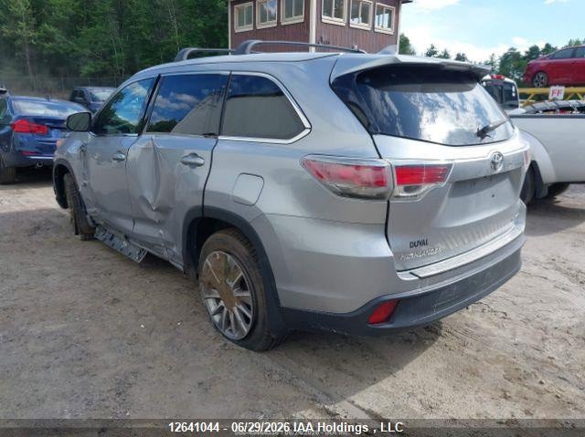 Vin: 5tdjkrfh6fs133528, lot: 3041945, toyota highlander xle 20154