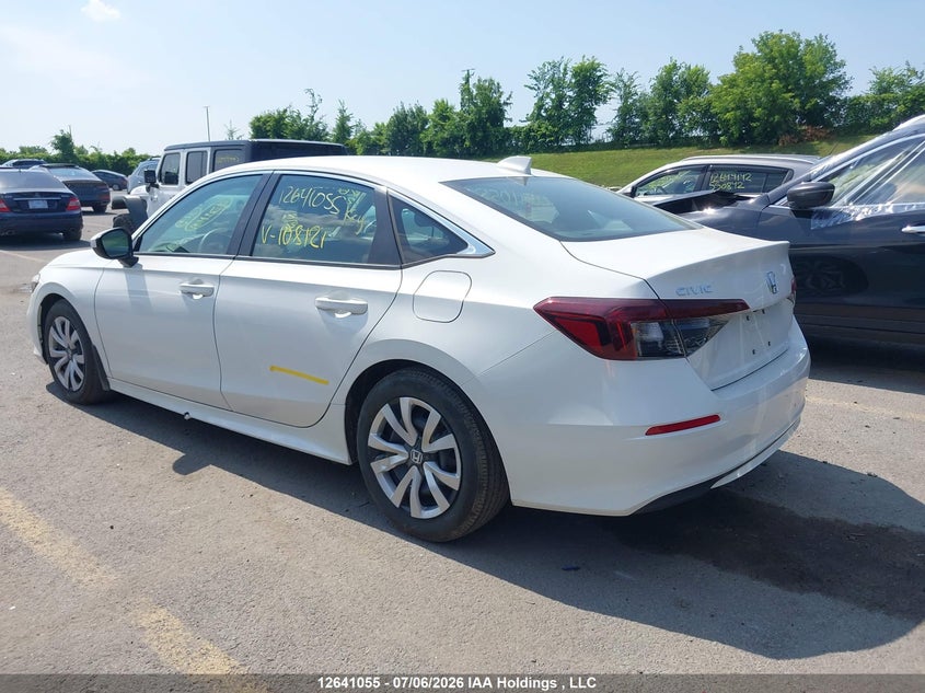 2026 HONDA CIVIC SEDAN 2.0L I-4 DI, DOHC, VVT, 150HP