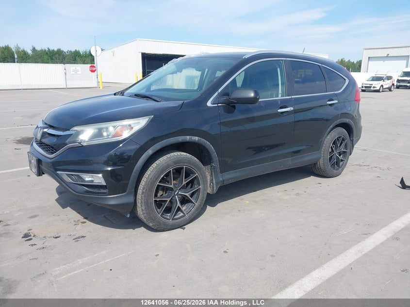 2015 Honda CR-V, Правый бок, IAAI, VIN 5J6RM4H94FL803613 — фото 2