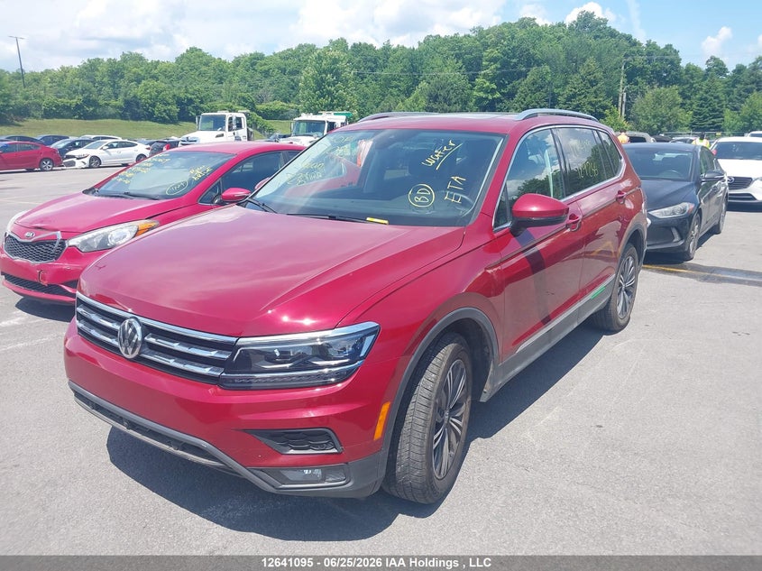 2021 Volkswagen Tiguan VIN 3VV4B7AX3MM129256, IAAI stock 12641095 photo 2