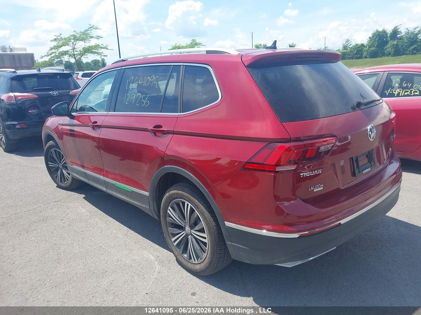 2021 Volkswagen Tiguan VIN 3VV4B7AX3MM129256, IAAI stock 12641095 photo 3