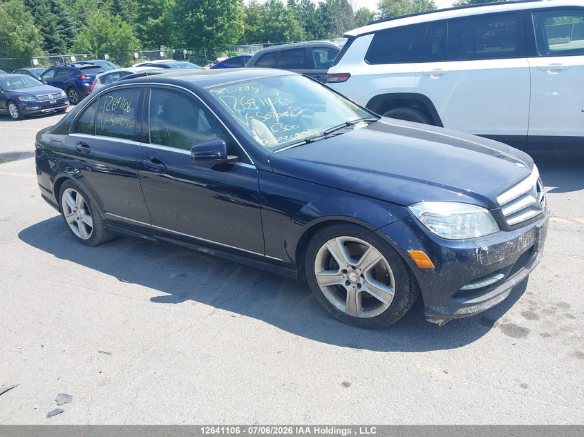 Vin: wddgf8bb7ba507040, lot: 3042007, mercedes-benz c 300 4matic 20111