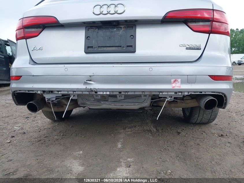 2017 Audi A4 Allroad 2.0T Technik VIN: WA19NAF43HA073839 Lot: 12630321X