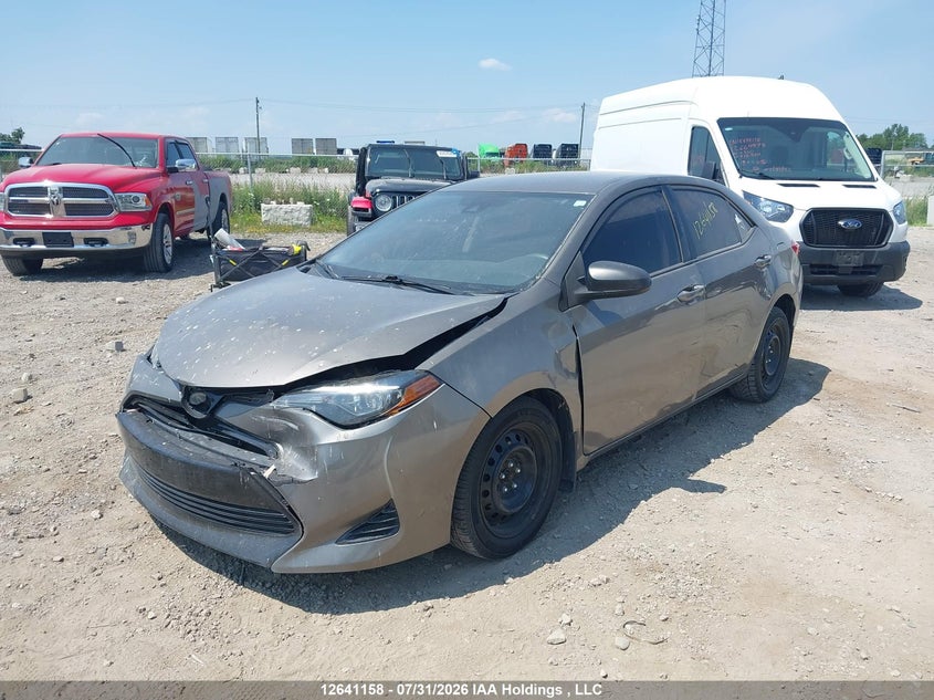 2018 Toyota Corolla, Front, IAAI, VIN 2T1BURHE8JC074307 — photo 2