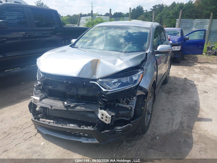 2018 Honda Cr-V Exl, Front, IAAI, VIN 2HKRW2H89JH104180 — photo 2