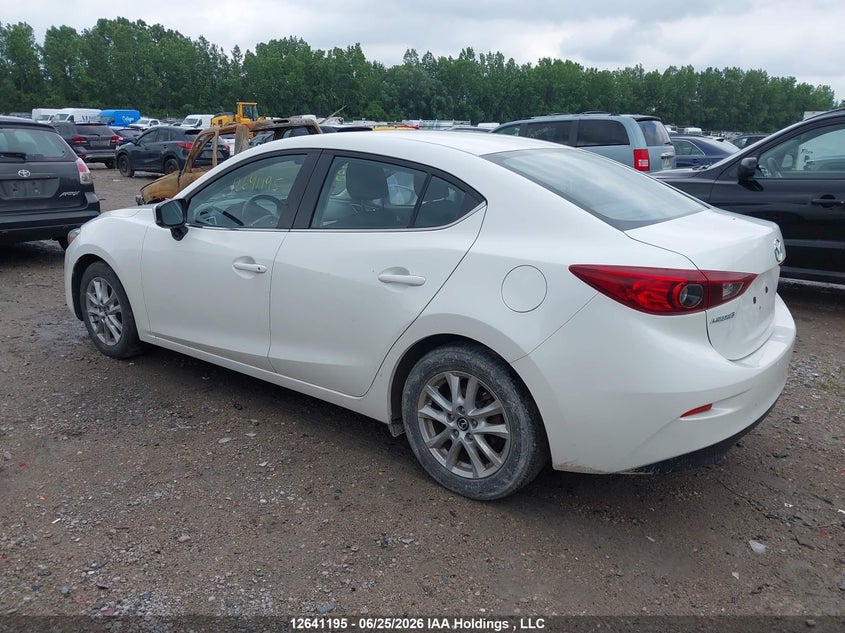 Vin: jm1bn1v75h1152500, lot: 3042119, mazda 3 touring 20173