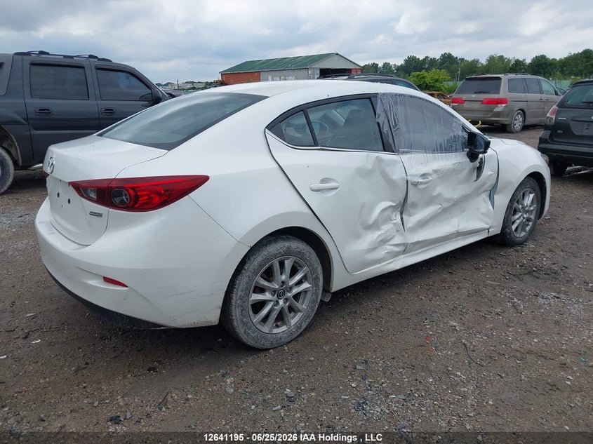 Vin: jm1bn1v75h1152500, lot: 3042119, mazda 3 touring 20174