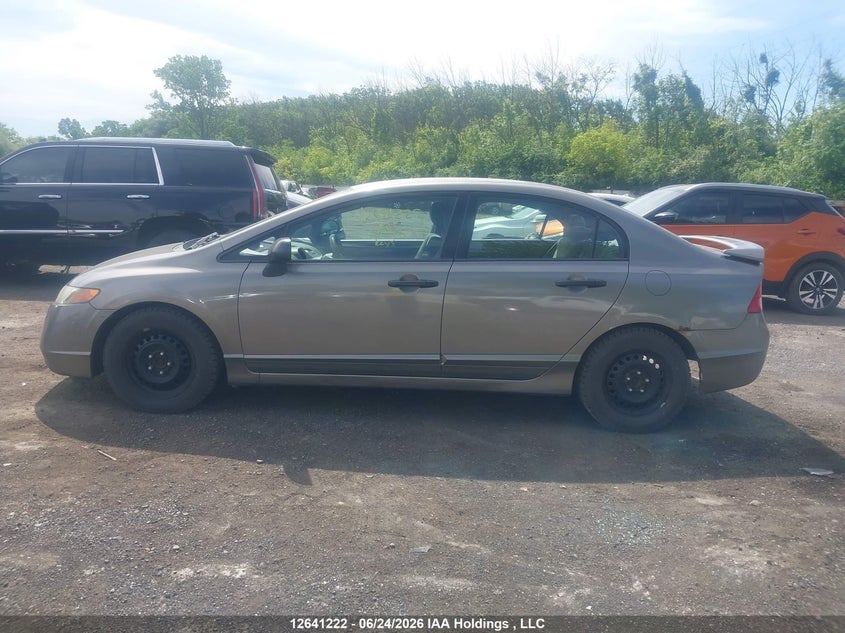 2007 HONDA CIVIC SEDAN 1.8L I-4 VVT, 140HP