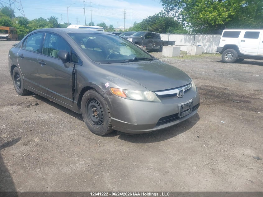 2007 HONDA CIVIC SEDAN 1.8L I-4 VVT, 140HP