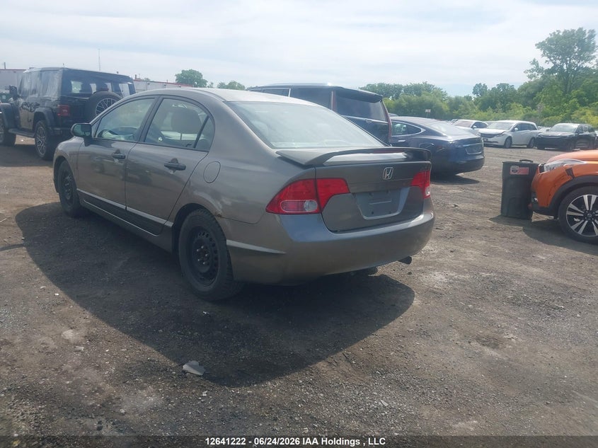 2007 HONDA CIVIC SEDAN 1.8L I-4 VVT, 140HP