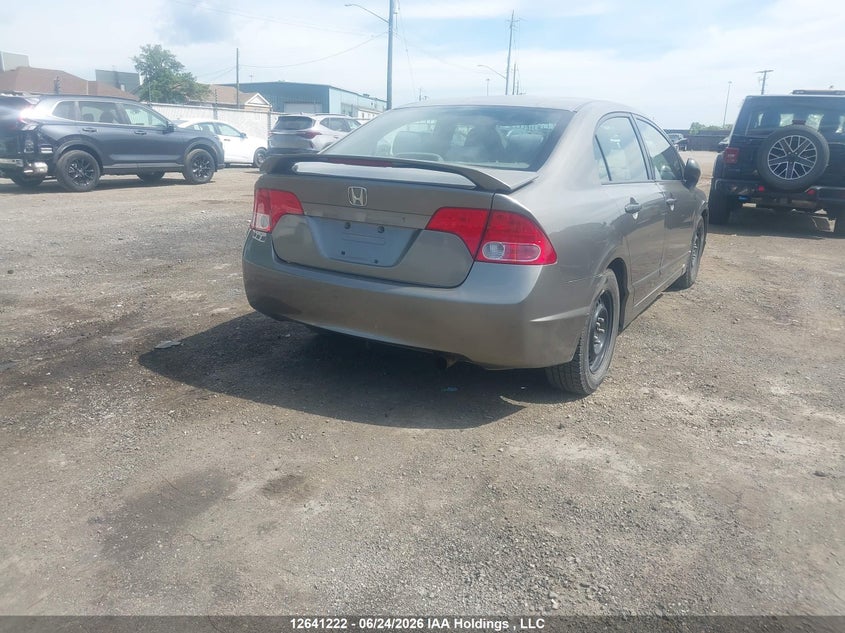 2007 HONDA CIVIC SEDAN 1.8L I-4 VVT, 140HP