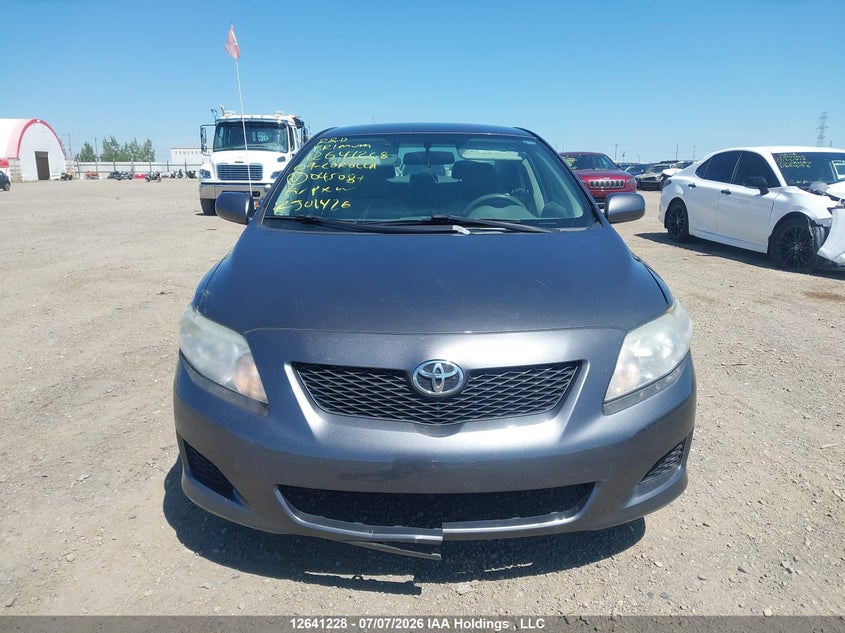 2009 TOYOTA COROLLA SEDAN 1.8L I-4 DOHC, VVT, 132HP