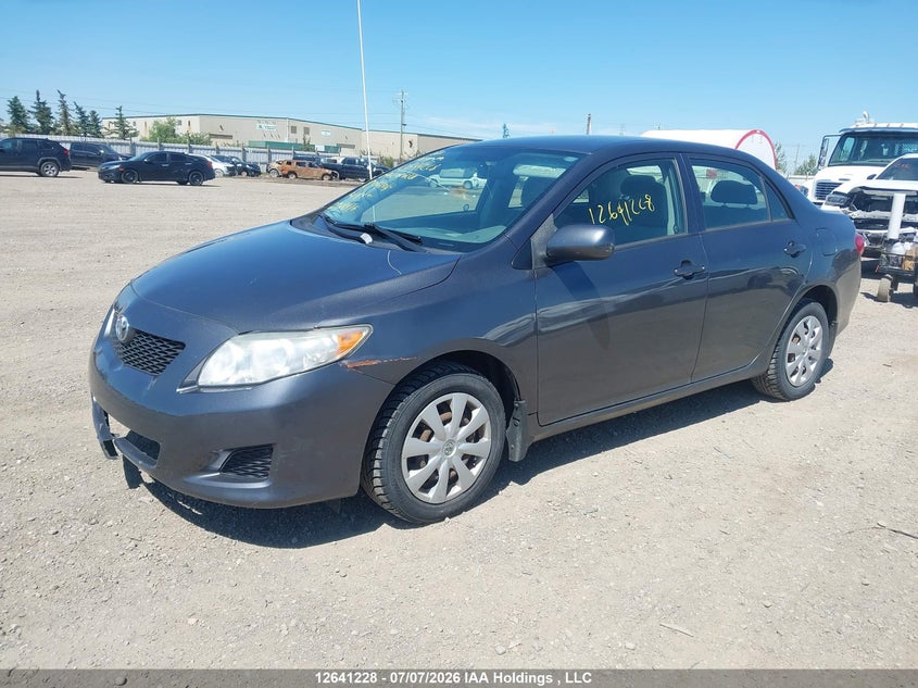 2009 TOYOTA COROLLA SEDAN 1.8L I-4 DOHC, VVT, 132HP