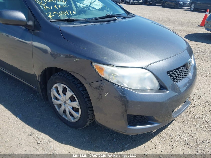 2009 TOYOTA COROLLA SEDAN 1.8L I-4 DOHC, VVT, 132HP