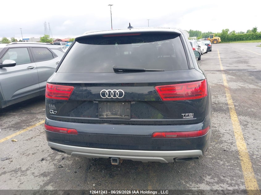 2017 AUDI Q7 SPORT UTILITY VEHICLE 3.0L V-6 DI, DOHC, VVT, SUPERCHARGER, 333HP