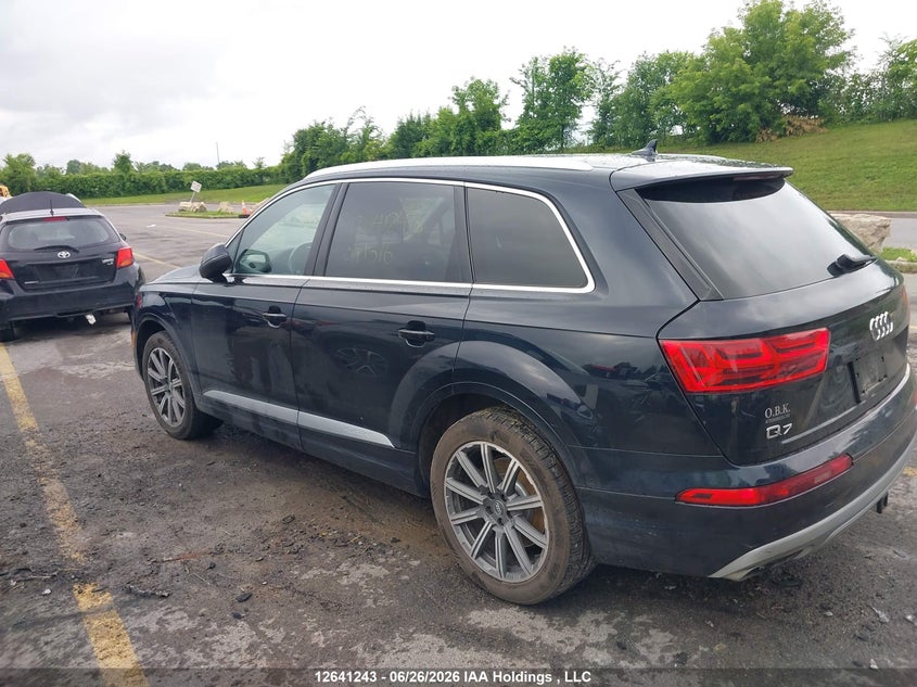 Vin: wa1laaf73hd041516, lot: 3042192, audi q7 premium plus 20173