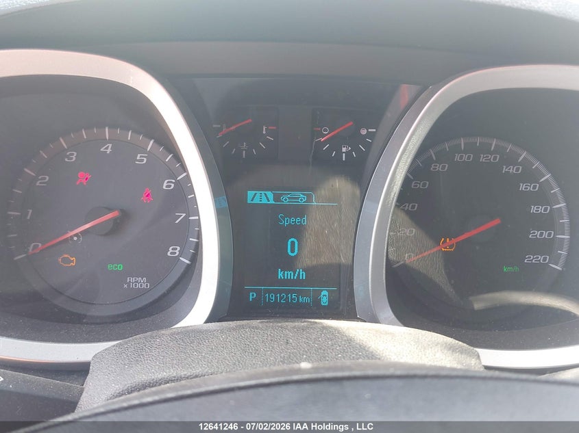 2015 CHEVROLET EQUINOX SPORT UTILITY VEHICLE 2.4L I4 FI DOHC 16V NF4